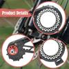 Bike Rear Derailleur Pulley Wheel System Cage 12T Bearing Guide Easy Installation Outdoor