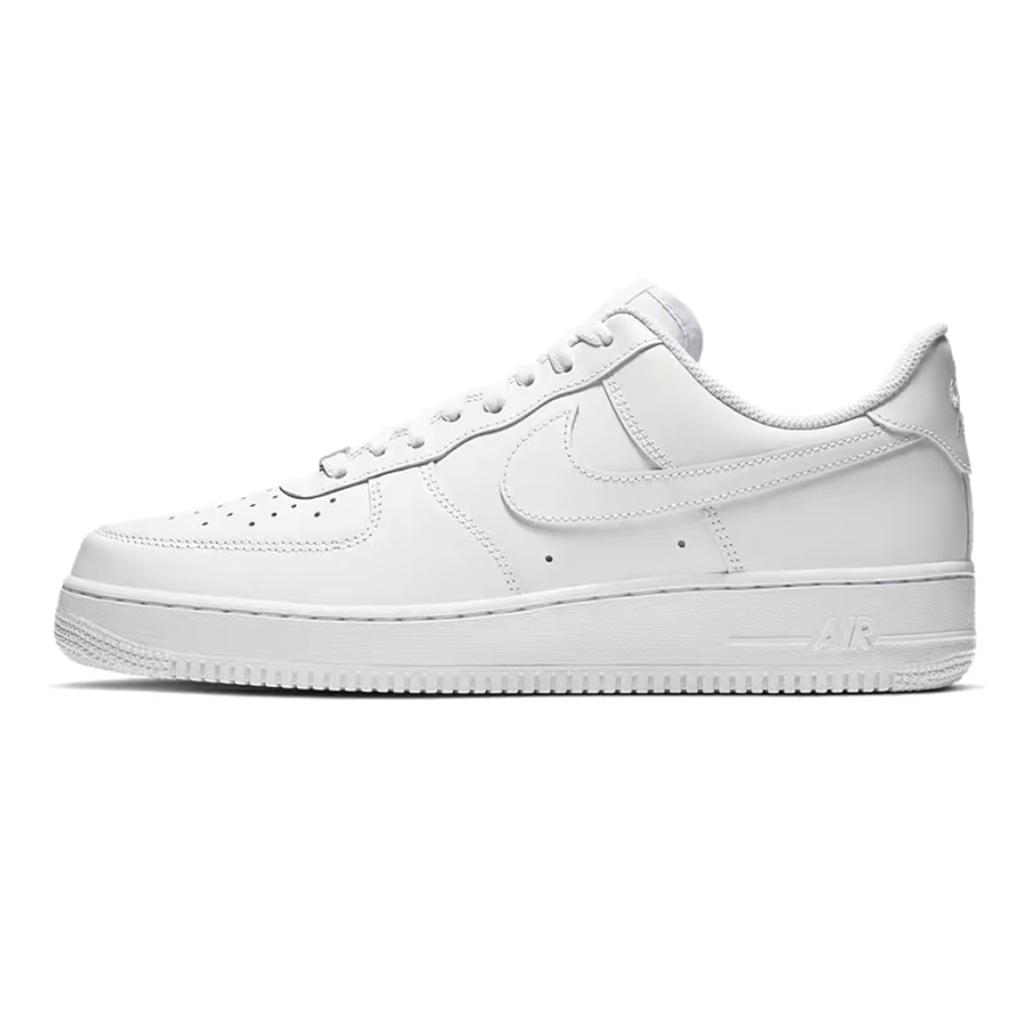 Nike Air Force 1 Blood Romance Lightweight Low Top Skateboard Shoes Unisex White Red CW2288-111(Team241-)