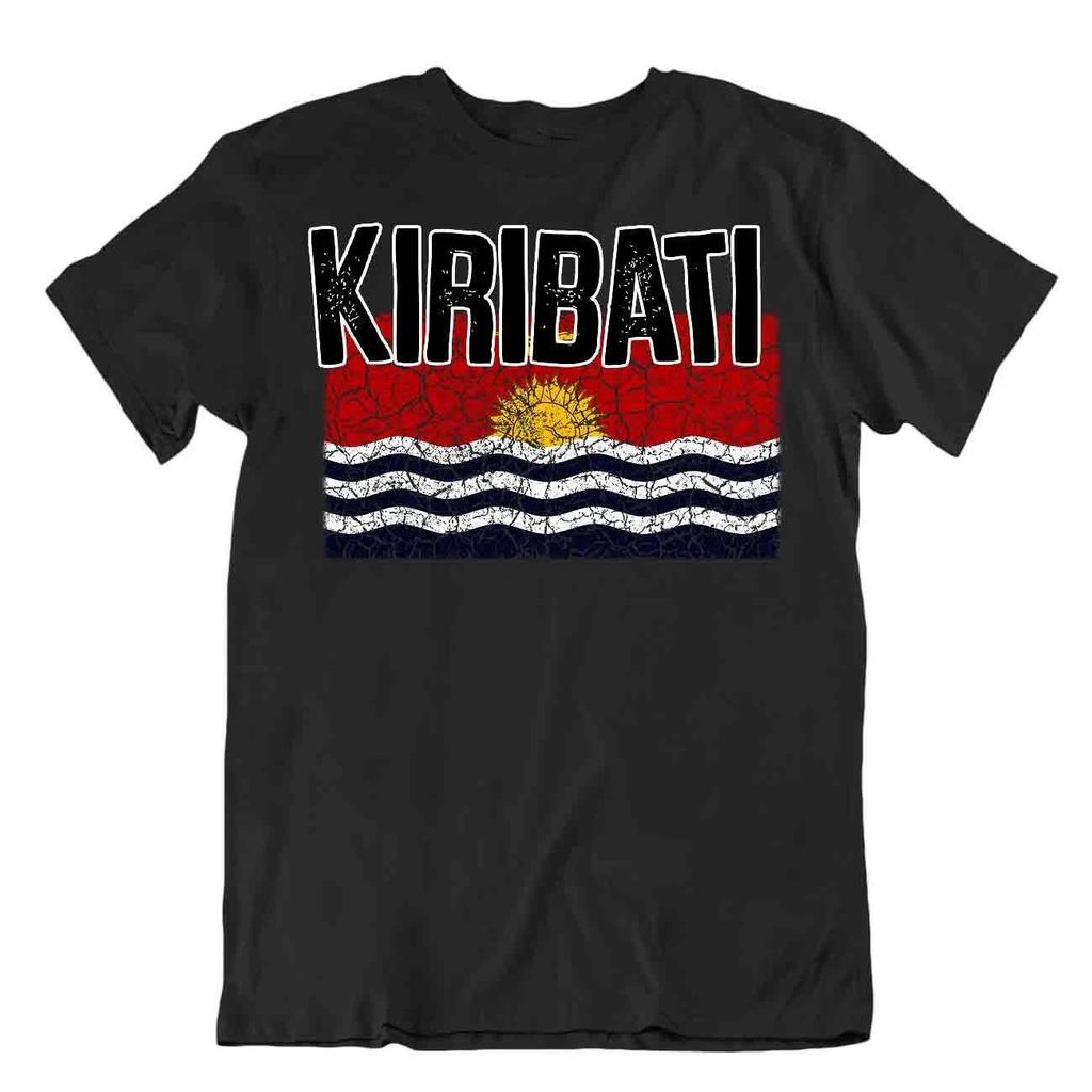 Flag T-Shirt Kiribati Fashion Country Souvenir Gift Tee Pride logo