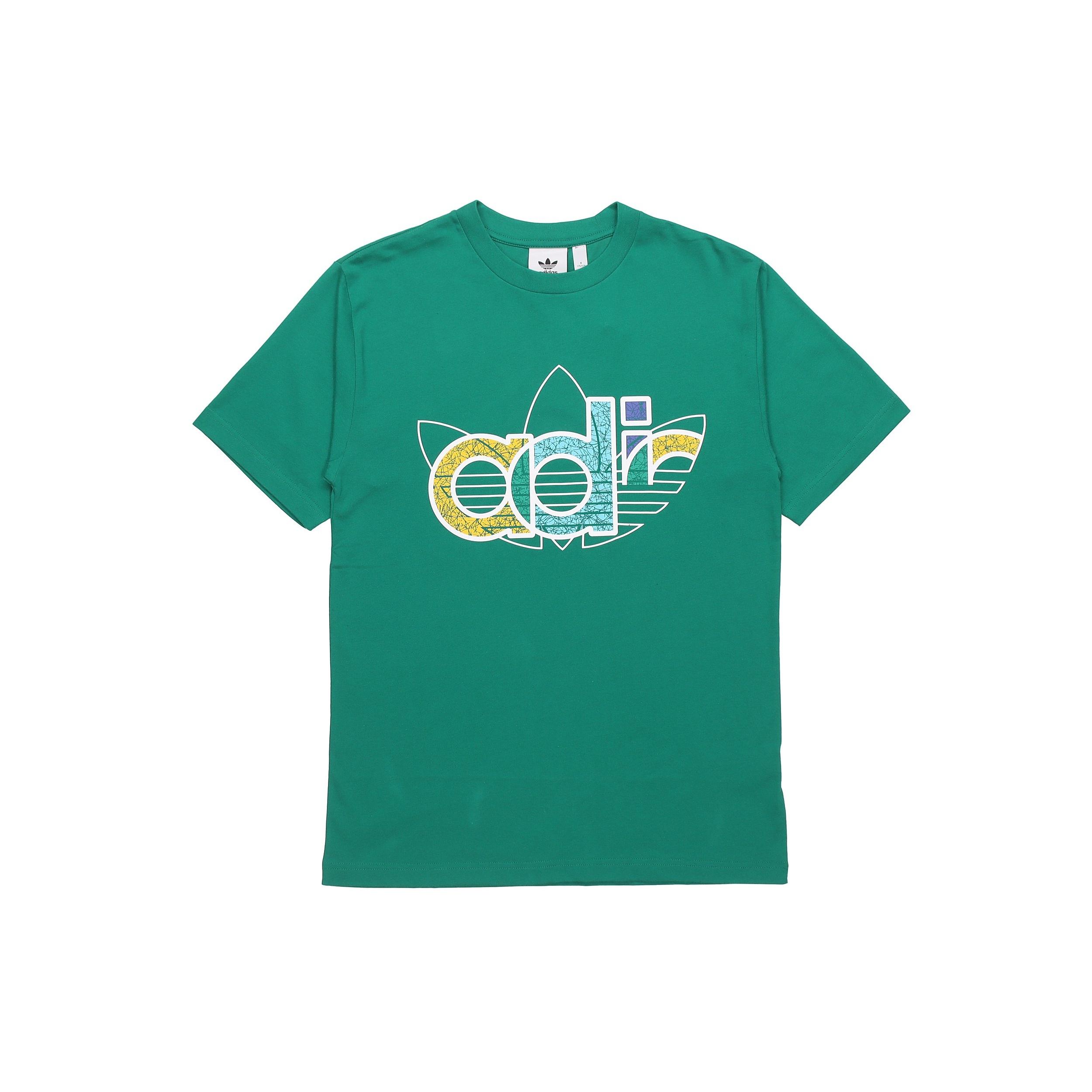 adidas originals Sports Short Sleeve Malachite Green Men s FM1574 S
