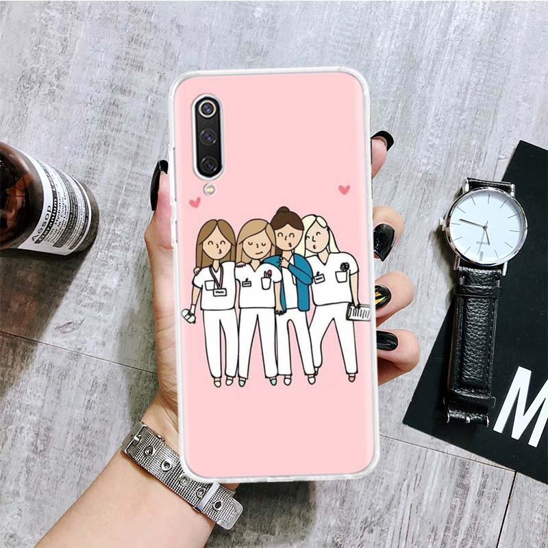 Funny Medicine Nurse Doctor Phone Case For Xiaomi Redmi Note 15 14 13 12S 12 Pro Plus 11S 11E 11 11T 10S 10 Art Soft Pattern Cov