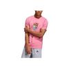 Adidas Cartoon Basketball Print Athletic Short Sleeve T-Shirt Men Tops Pink HB5482