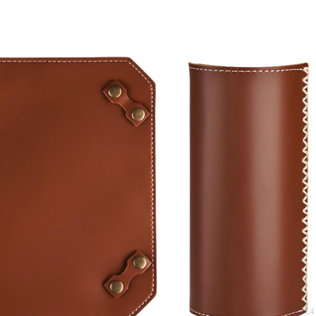 Zestaw maty do pieca i osłony na butlę gazową Podkładka mocująca Praktyczne Przenośne Eleganckie Ochraniacze na plażę