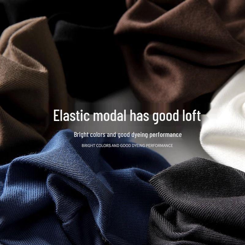 Modal High Neck Turtleneck Base Layer for Women: Elegant Long Sleeve Top for Spring, Autumn, Winter