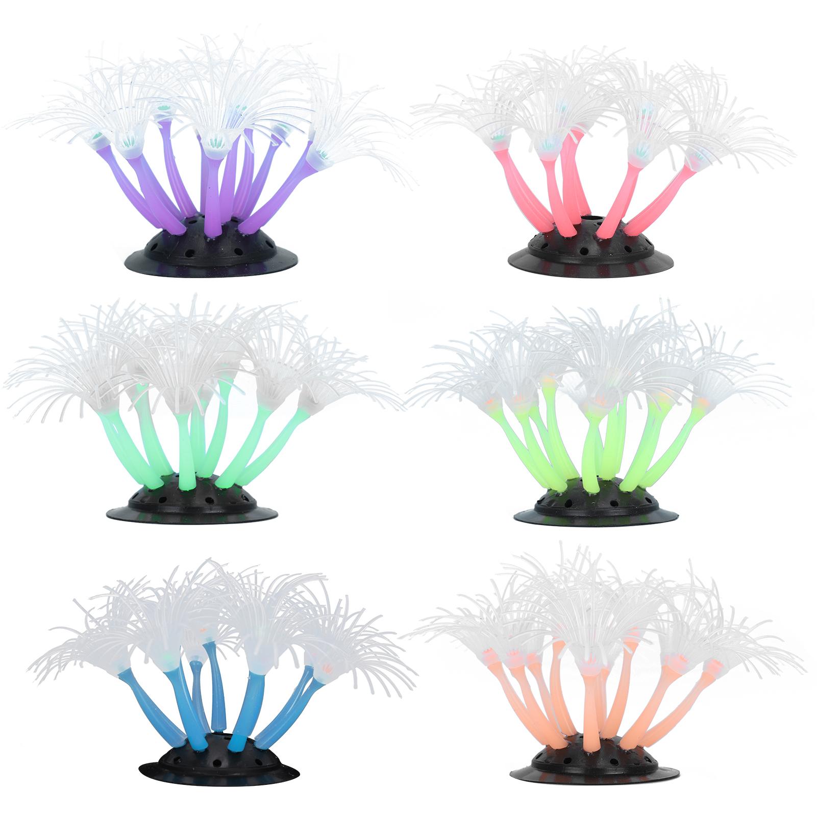 

Искусственный подсолнух, коралл, силиконовая имитация водного растения, украшение для аквариумных рыбок