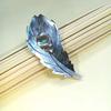 Shell Geometric Brooch With Inlay For Fashion Casual And Gift Giving