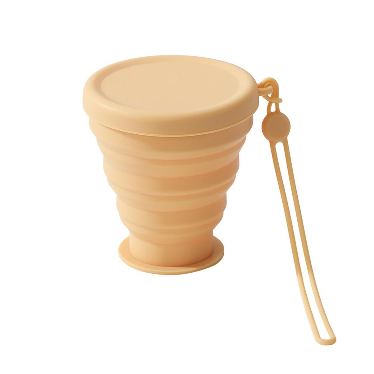 

Складная силиконовая кружка для воды Leeseph с крышкой, складная дорожная кофейная кружка, многоразовые переносные кружки для кемпинга и путешествий CHINA