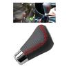 5 Speed Gear Shifter Head Genuine Leather Gear Shifter Knob Head   for Manual Gear Cars