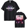 Movie KPop Demon Hunters Rumi Mira Zoey Saja Boys Derpy Tiger Double Sided Print T-shirts Men Women Fashion Casual Cotton