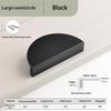 1PC Colorful Semi-Circular Kitchen Cabinet Wardrobe Door Drawer Knob Cream Style Children's Room Handle Pairing