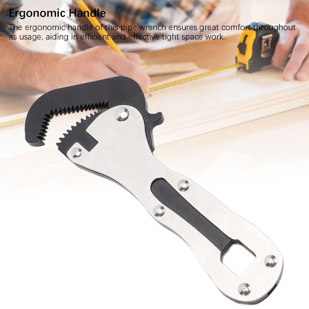 Ergonomic Design Adjustable Wrench Short Handle Miniature Wrench Mechanical Debugging