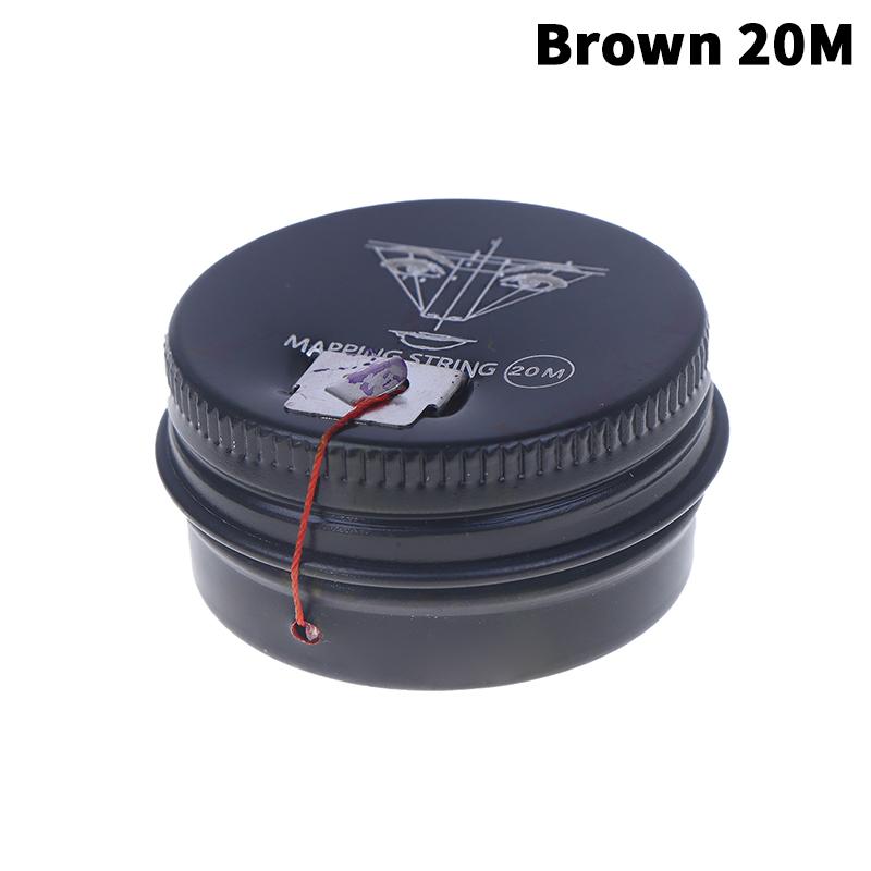 Pre-Inked Mapping String Eyebrow Thread Multicolour Position Line Marker Tattoo Makeup Dyeing Tool for Brows