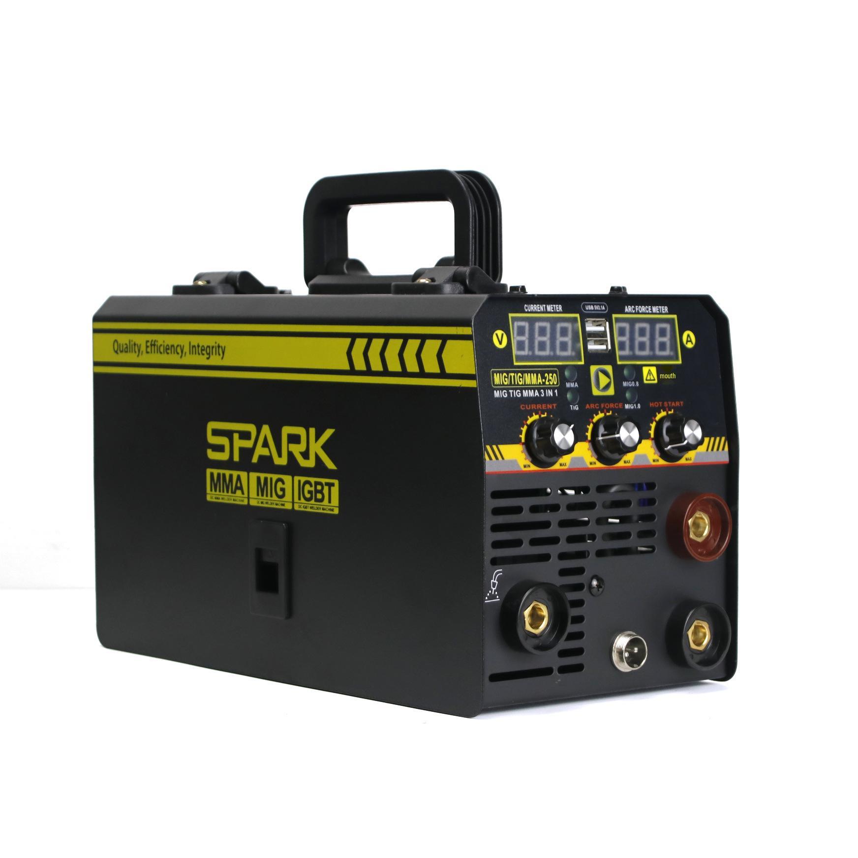 SPARK 220V Gasless MIG, TIG, and
