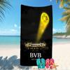 Beach Towel with Borussia Dortmund Pattern - Soft,absorbent,machine Washable Lightweight&Modern,swimming,Travel Essentials