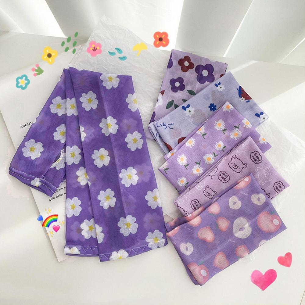 

Elastic Ice Silk Sleeves Anti-UV Sunscreen Arm Warmers Long Arm Cover Women