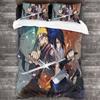 Naruto Series 3d Digital Printing To Make Bedding Three-piece Quilt Cover Set