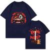 T-shirt Rapper Kanye West Album Musicale Laurea Grafica T-shirt Uomo Donna Moda Hip Hop Vintage Maglietta Oversize Streetwear