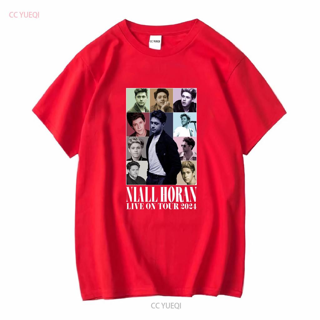 Niall Horan Live On Tour 2024 T-Shirt The Show Album Fan-Geschenk Merch Hello Lovers Lang- oder Kurzarm Vintage Leicht ausgewaschen