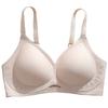 Big breasts show small underwear, women's secondary breasts are anti-sagging, thin breasts are gathered, bras, letter bras.