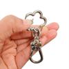 1Pcs Flower Spring Buckle Cute Keychain Purse Bag Charm Pendant Accessories For Women Purse Bag Decoration