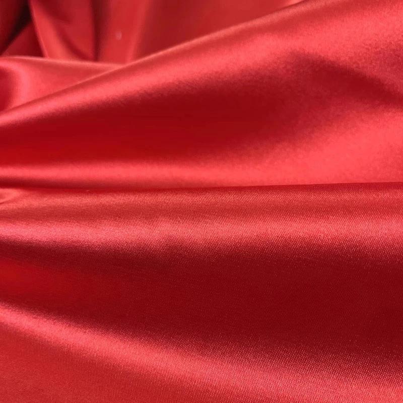 100x150cm Solid-color Satin Export Sandine Soft Impermeable Clothing Fabric DIY Colored Light Pajamas Evening Wear Flowing