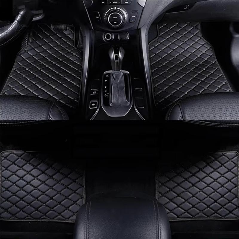 Universal Size Car Floor Mats for VW Golf Passat B5 B6 B7 B8 CC Touran Tiguan Toureg Touareg Phaeton T-ROC Car Accessories