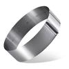 Adjustable Stainless Steel Round Cake Ring (6-12 Inch) - Telescopic Mousse Ring Mold