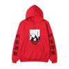 Satoru Gojo Hoodie Unisex Fleece Sweatshirt Dual Sleeve Vertical Japanese Kanji Manga Front Print Anime Pullover