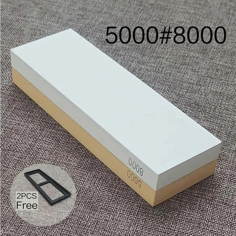 Oilstone Whetstone Sharpening Stone Fixed Knife Sharpener Angle guide 15degrees Accessories Kitche Knives Auxiliary Tool320-8000
