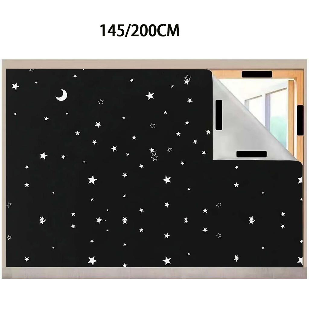 Blackout Curtains Bedroom Portable Shades No Drilling Travel Blinds Sun Light Blocker Window Cover Curtains Nursery Dorm Room