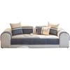 Cotton and Linen Modern Simple Sofa Cushion Sofa Towel Cover Cloth Cover Cover All-Inclusive Non-Slip Four Seasons Universal Cushion Thickened