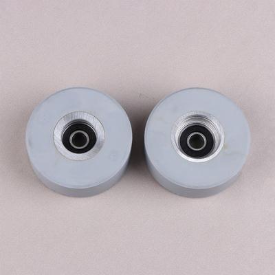 1/3Pcs Rubber Press Wheel With Bearing 60X8X23Mm For Edge Banding Machine Feeding Conveyor Industrial Woodworking Tool Parts
