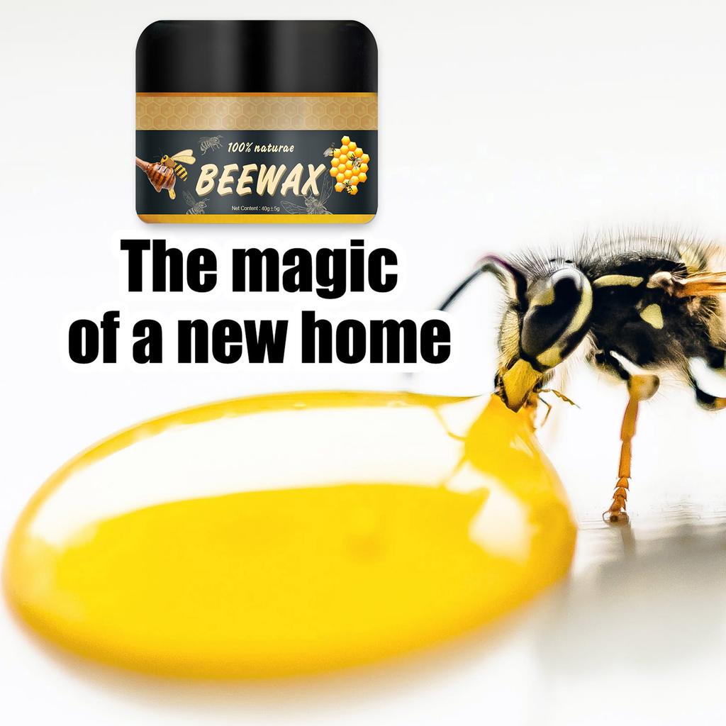 Dosenförmiger Holzmöbelreiniger Polierwachs Heim Möbelpflege Wasserdicht Polieren Bienenwachs Für Boden, Tisch, Stuhl, Schrank