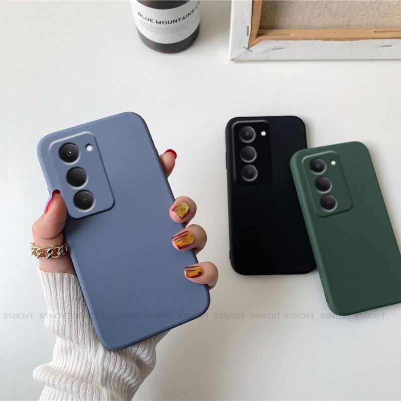 Für Redmi 15 Hülle Abdeckung Xiaomi Redmi 15 Capas Neu Stoßfestes Handy Bumper Rückseite Original Flüssigsilikon Weiches TPU Fundas Redmi 15