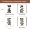 Lan Zhi 924 Sterlingsilber Buchstaben-Design Offener Ring - Nicht verblassend, Modisch und Einzigartig