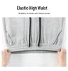 Women's Plus Velvet Wide-Leg Pants, Casual High School Sports Sweatpants, Thickened for Autumn/Winter
