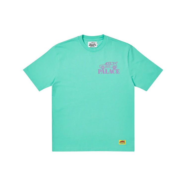Palace Jimmyz Washed T-Shirt Mint Unisex Tops Green P22JZTS001