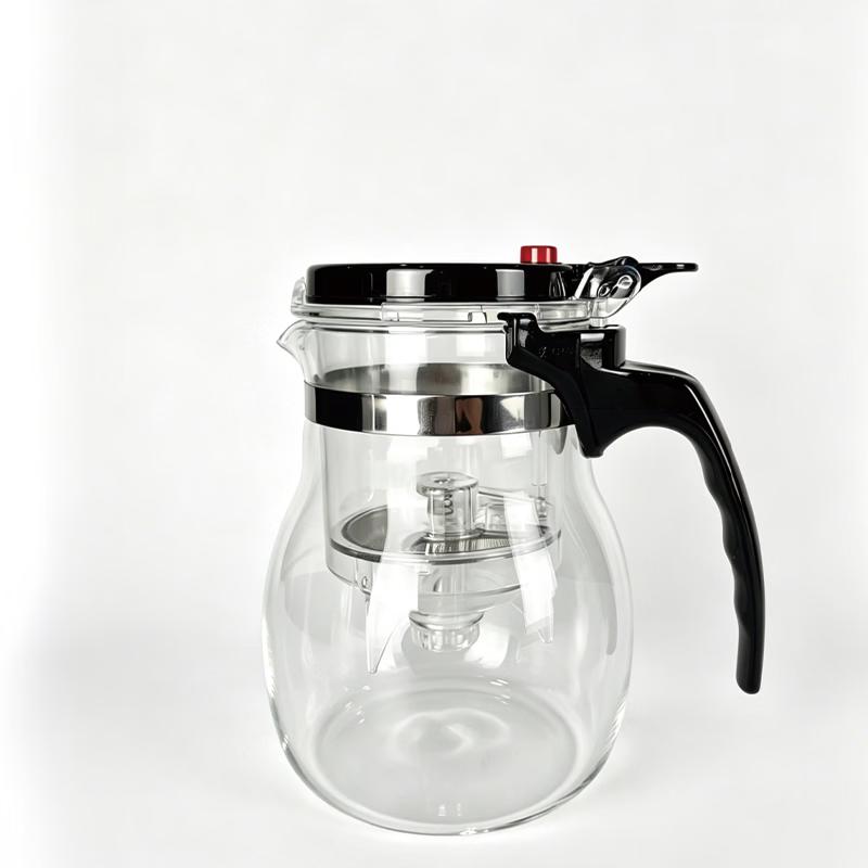 Lu Feng Lai Handmade Heat-Resistant Glass Infusion Teapot
