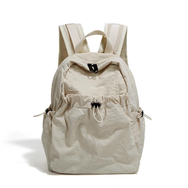 Travel Lightweight Men's Backpack New Korean Version Casual Waterproof Backpack High School Girl Large Capacity Travel School Bag