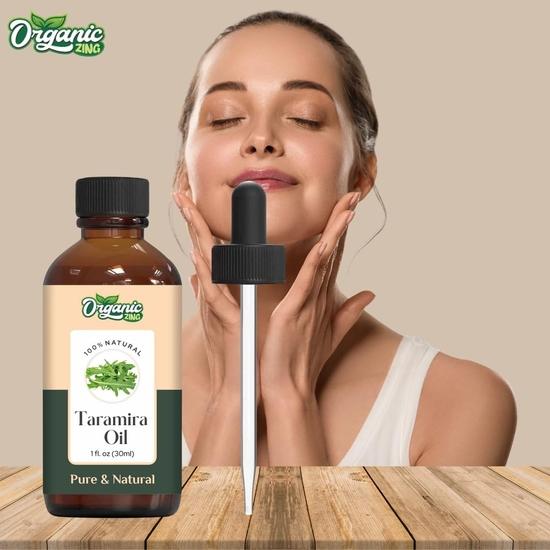 Organic Zing Taramira (Eruca vesicaria ssp. sativa) Oil |Pure & Natural Steam Distilled Essential Oil Massage, Skincare & Haircare- 30ml