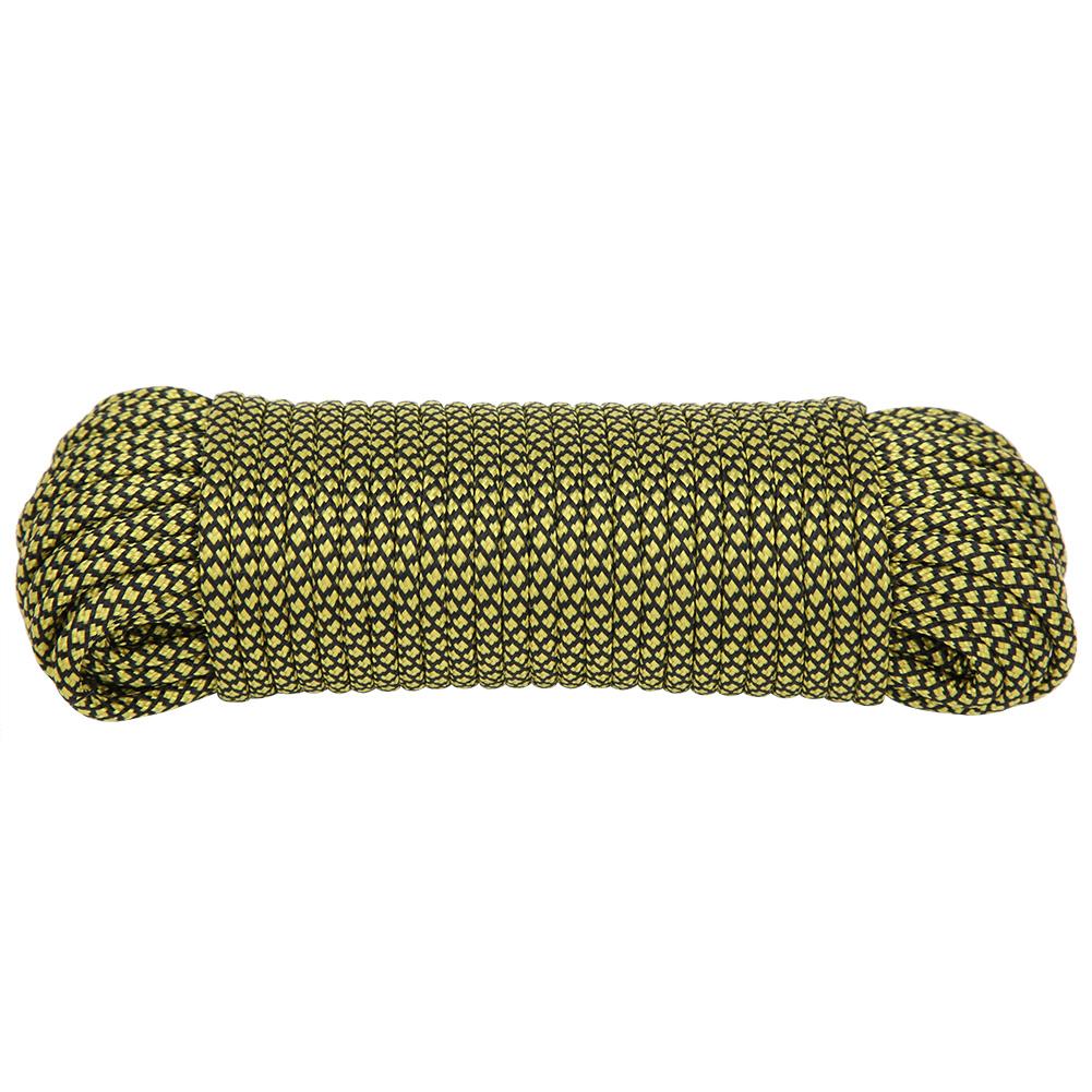 

9-ти жильный паракорд спасательный шнур для палатки кемпинговая веревка для плетения браслетов на открытом воздухе 20 м красный