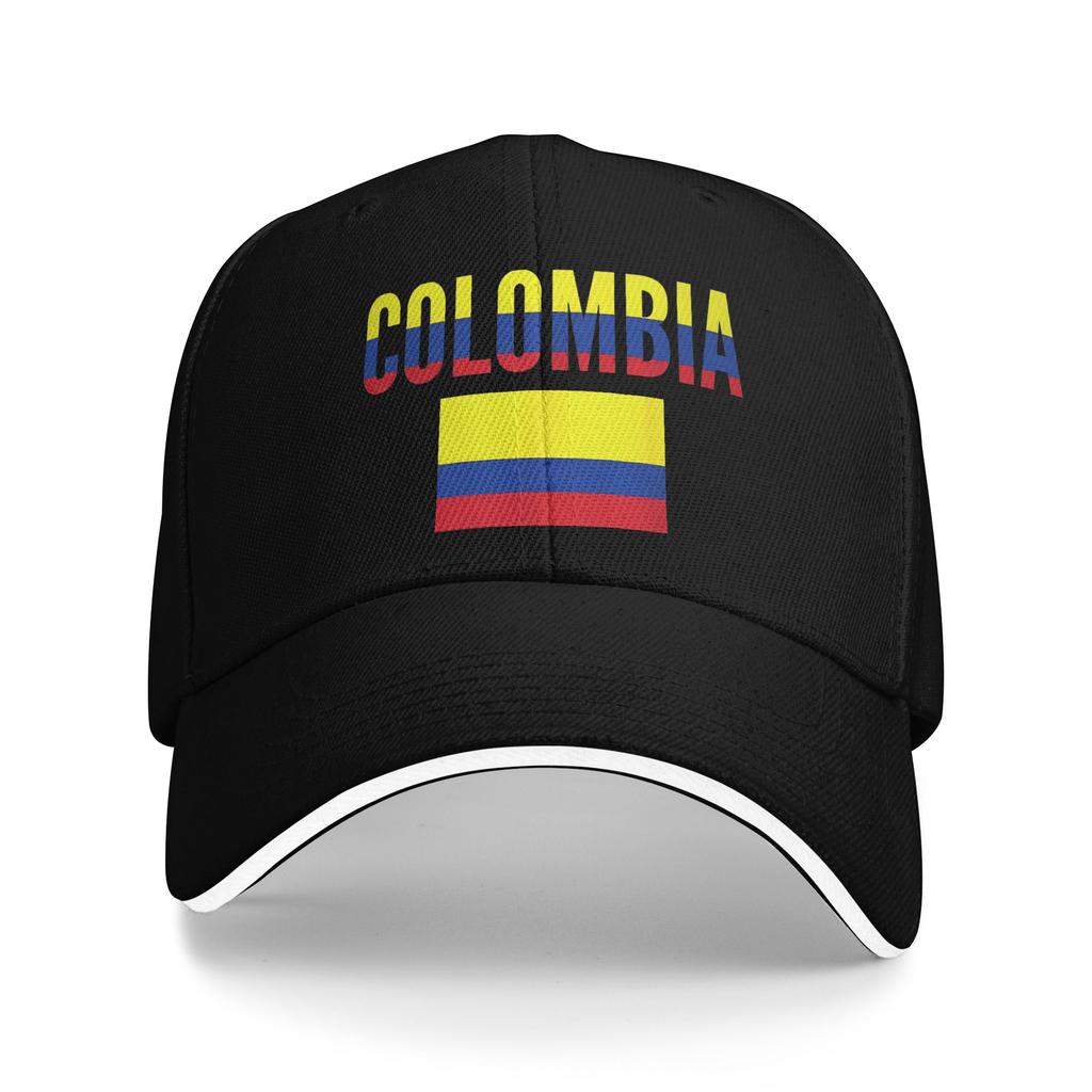 Unisexs Womens Colombian Colombia Country Flag Outdoor Hat Trucker Baseball Caps New Baseball Cap Sports Hats