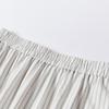 Women's Embroidered Striped Two-Piece Skirt Set