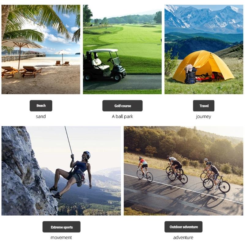Waterproof Bluetooth-compatible Speaker Portable Mini Wireless Speaker Travel Friendly Music Play Device for Outdoor Indoor Use
