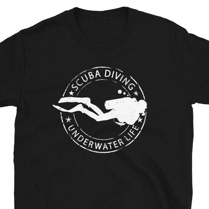 Scuba Diving T-Shirt Diver Dive Diving Equipment Unisex Tee XL