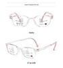 Unbreakable Kids' Silicone Myopia Glasses - Anti-slip, Transparent Frames for Boys and Girls, Prescription-Compatible