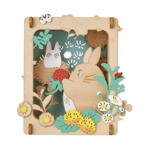Paper Theater -Wood Style- My Neighbor Totoro PT-W16X Strawberry Picking