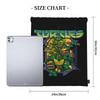 Custom Ninjas Turtles Drawstring Backpack Sports Gym Bag for Men Women Superhero Training Sackpack