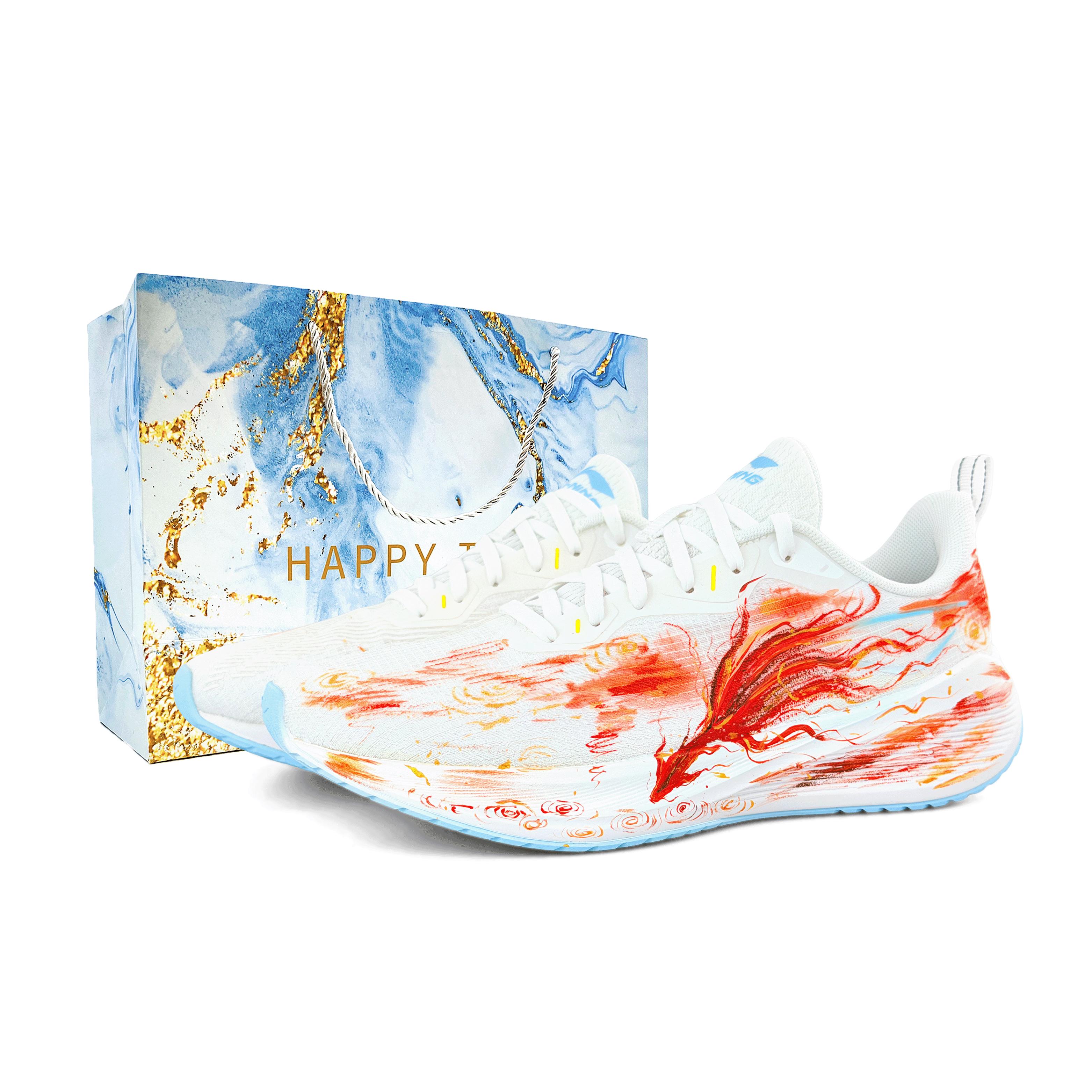 Li Ning Wuyue Амортизирующие Дышащие Низкие Повседневные Беговые Кроссовки Мужские ARST003-1(Team537-LK) 44