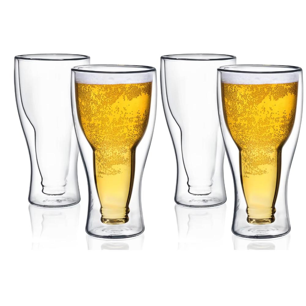 Bottle Style Wine Bottle Transparent Coffee Mug Wineglass Champagne Cup Restaurant